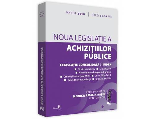 Noua legislatie a achizitiilor publice | Ratiu Monica Amalia
