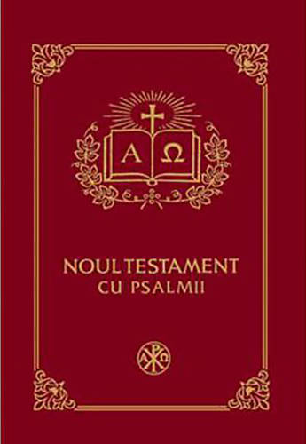 Noul Testament cu Psalmii - format mic grena aurit | 