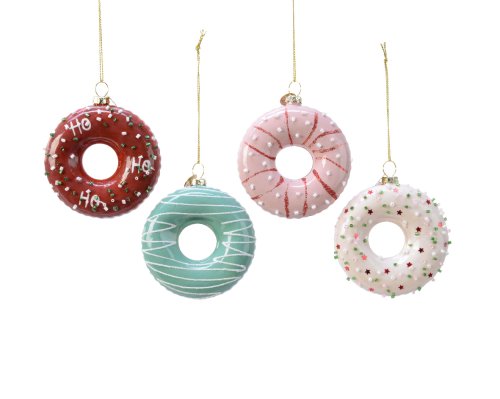 Ornament brad - Donut Glass Matt Color, mai multe culori | Kaemingk
