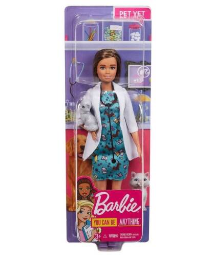 Papusa - barbie, you can be anything - medic veterinar | mattel