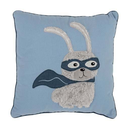 Perna - mini pillow blue cotton | bloomingville