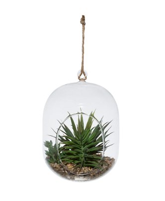 Planta decorativa-Terrarium-Vert En Plastique | Sema Design