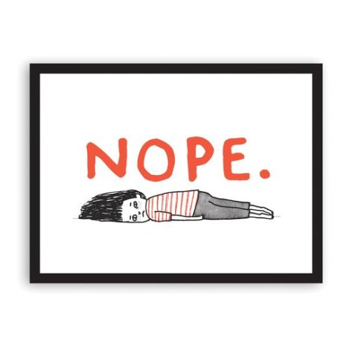 Poster-Nope (A3) | Ohh Deer