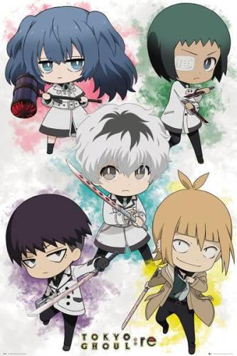 Poster - Tokyo Ghoul re Chibi Characters | GB Eye