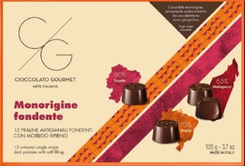 Praline din ciocolata neagra single-origin | Cioccolato Gourmet