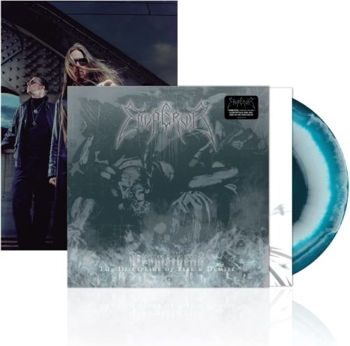 Prometheus: The Discipline Of Fire & Demise (Black/Grey/Blue Swirl Vinyl) | Emperor