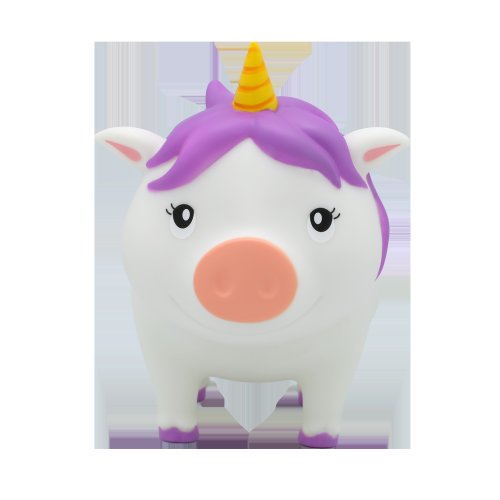 Pusculita - biggys - unicorn piggy bank - white | lilalu
