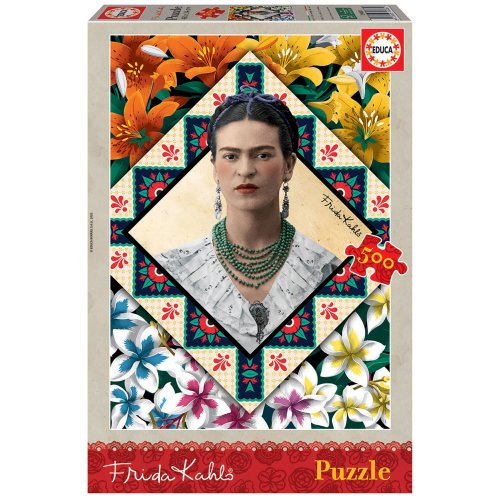Puzzle 500 piese - Frida Kahlo | Educa
