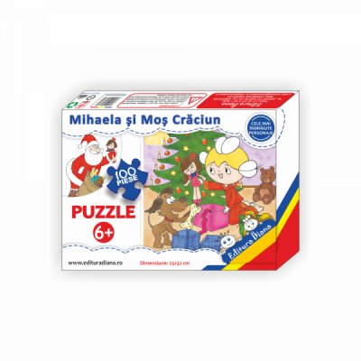 Puzzle - Mihaela si Mos Craciun | diana
