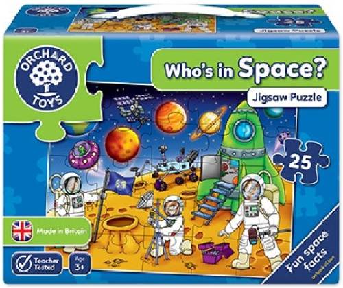 Puzzle - Who's in Space | Orchard Toys
