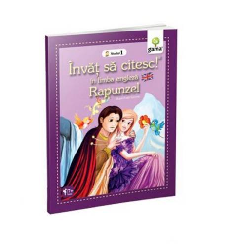 Rapunzel - Invat sa citesc in limba engleza! Nivelul I | 