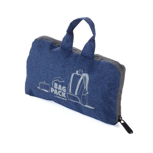 Rucsac - foldable carrying - blue | troika