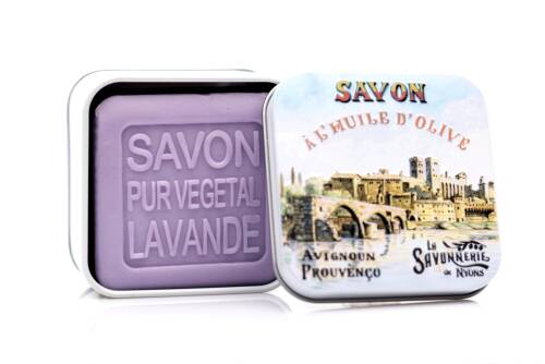 Sapun in cutie metalica, 100 g - Pont d'Avignon | La Savonnerie de Nyons