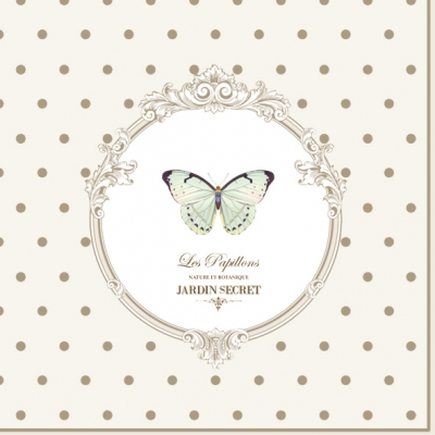 Servetele - dots and butterflies | nuova r2s