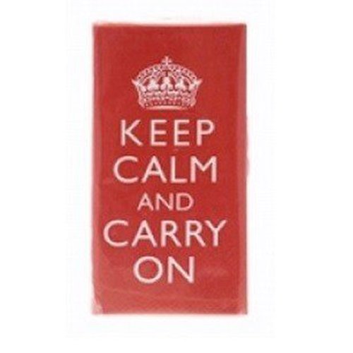 Servetele - keep calm & carry on | lesser & pavey