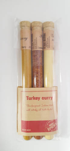 Set 3 condimente - Curry de curcan | Le monde en tube