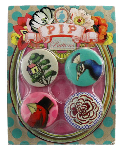 Set 4 Insigne - Pip Buttons | New Edition Stationary