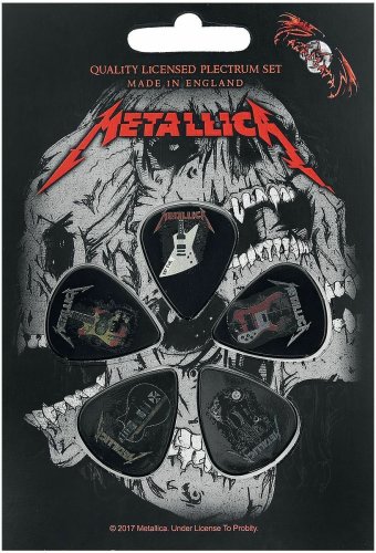 Set 5 pene pentru chitara - Metallica | Rock Off