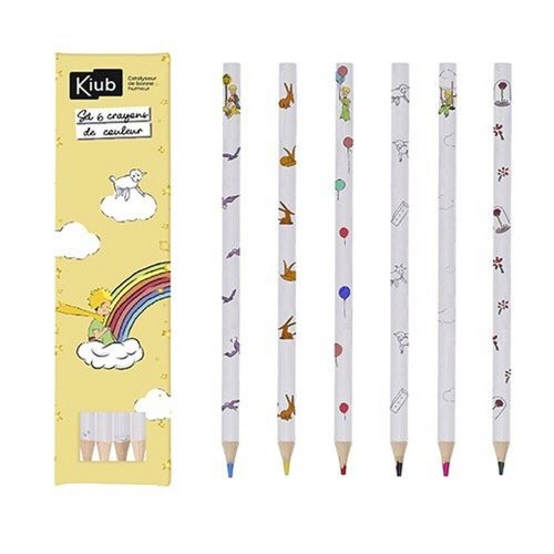 Set 6 creioane colorate - Le Petit Prince | Kiub