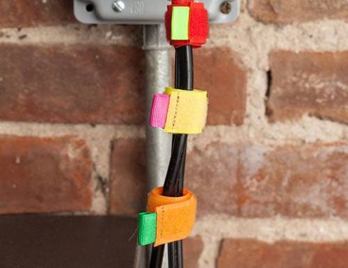 Set 8 arici pentru cabluri - Multi Colour | Kikkerland
