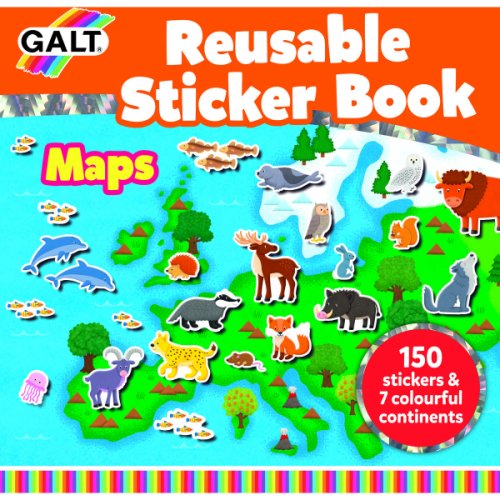 Set stickere - Harta animale | Galt
