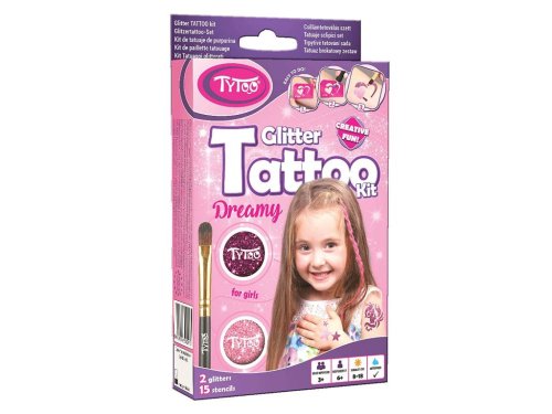 Set tatuaje cu sclipici mini pentru fetite | Tytoo