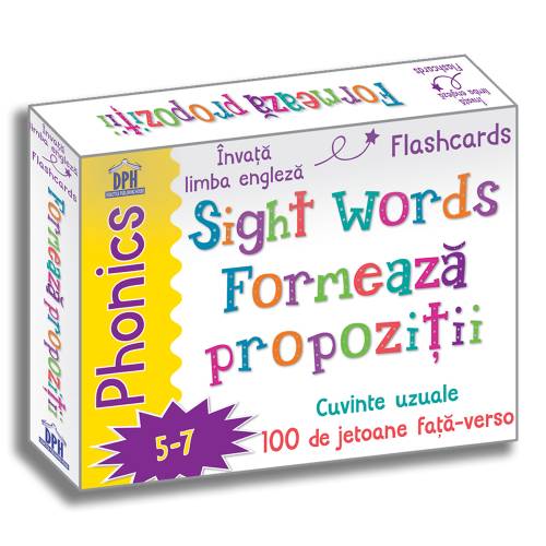Sight words - Formeaza propozitii - Jetoane Limba Engleza | Fran Bromage