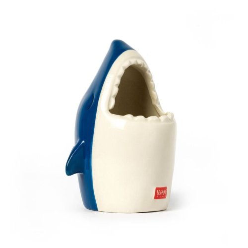 Suport din ceramica - Desk Friends - Shark | Legami