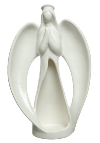 Suport lumanare - Tealightholder Porcelain Angel | Kaemingk