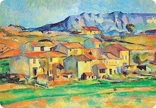 Suport pentru masa - Paul Cezanne ''Sainte Victoire'' | Cartexpo