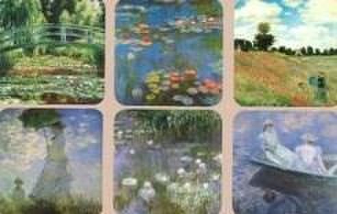 Suport pentru pahar - Claude Monet - mai multe modele | Cartexpo