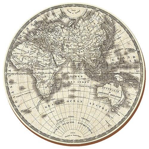 Suport pentru pahar - World Map II | Creative Tops