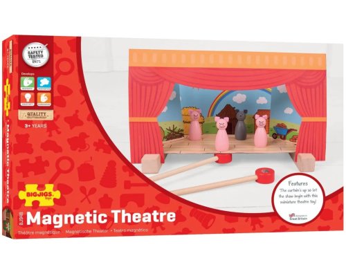 Teatru magnetic - Primul spectacol | BigJigs Toys