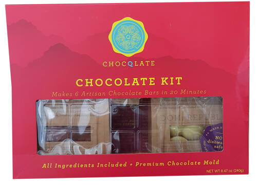 Trusa pentru prepararea a 6 batoane artizanale de ciocolata | TrustFood