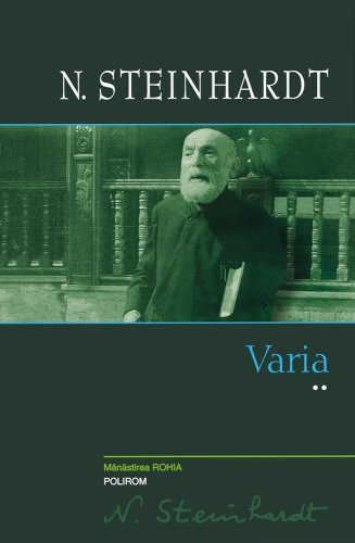 Polirom - Varia. volumul ii | n. steinhardt