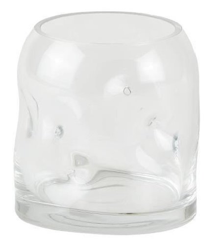 Vaza din sticla transparenta - Bubbled | Villa Collection