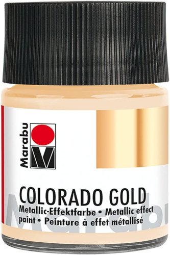 Vopsea - Marabu Colorado Gold, 798 White Gold, 50ml | Marabu