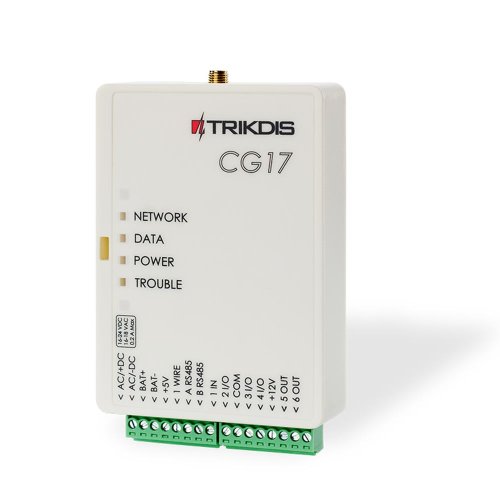 Panou control securitate CG17 Trikdis TX-CG17_2G, 16-24 V
