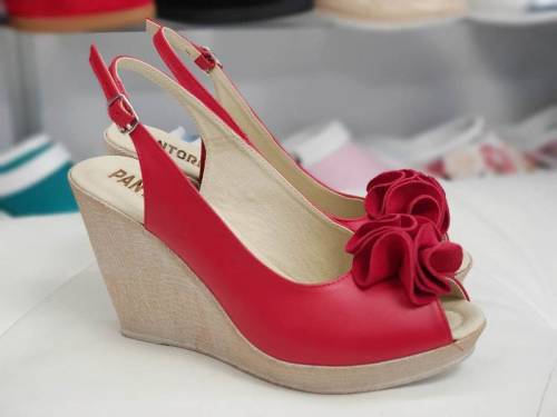 Sandale dama piele rosii Ana2