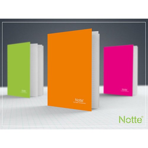 Caiet Notte Trend, A4, coperta PP, capsat, 60 file, matematica, 48/bax