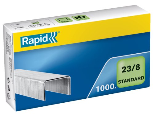 Capse Rapid Standard, 23/8, 10-40 coli, 1000 buc/cutie