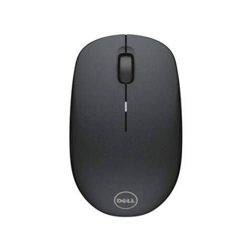 Dell Mouse WM126 Wireless 1000 dpi, 3 buttons, Scrolling wheel, wireless receiver, Color: Black