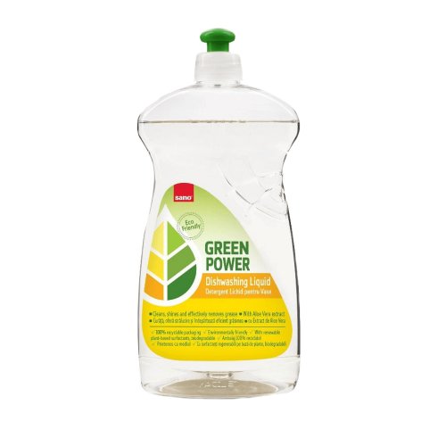 Detergent de vase Eco Green Power, 700 ml, Sano
