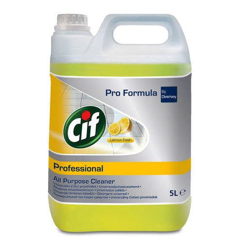 Detergent pardoseala universal CIF 5l, lemon fresh