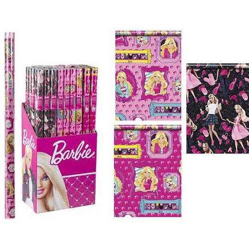 Alte Brand-uri - Hartie pentru ambalat barbie, 200 x 70 cm