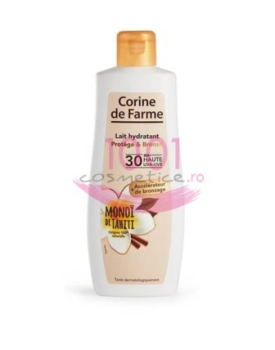 Corine De Farme protectie & bronzare lapte protector crema spf 30