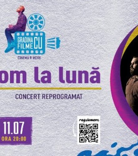 Concert om la lună @ Grădina cu Filme Tomorrow, 11 July 2021 Grădina cu Filme