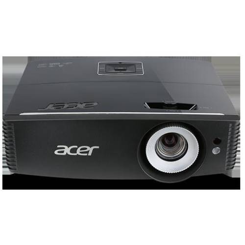 Acer Proiector ACER P6600, DLP 3D, WUXGA 1920x1200, 5000 lumeni, 20.000:1 ,lampa 4500 ore EcoMode, HDMI, 3D, Composit, S-Video, VGA, RJ45, USB, 10Waudio, greutate 4.50 kg, culoare negru