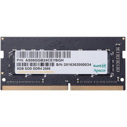 APACER Memorie laptop APACER 8GB DDR4 2666MHz CL19 1.2V