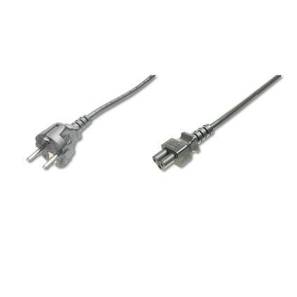 ASM Power cord Schucko/IEC C5 M/F 0,75m